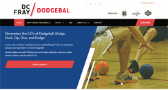 Desktop Screenshot of capitaldodgeball.com
